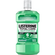 Listerine Lısterıne Diş ve Diş Eti Koruması Hafif Tat 500 ml 3 Adet