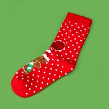Matmel Soft Gingerbread Çorap - Kırmızı