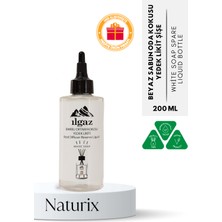 Ilgaz Beyaz Sabun Bambu Yedek Likit Bambu Oda Kokusu Yedek Şişe White Soap Çubuklu Oda Kokusu