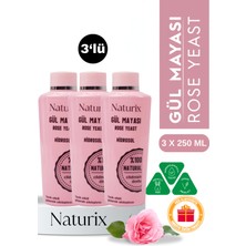 Naturix Doğal Tonik Etkili Gül Suyu 250 ml 3 Adet