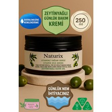 Naturix 250 ml Zeytinyağlı Özlü Krem Tüm Ciltler İçin Yoğun Nem Terapisi Sağlayan Nemlendirici