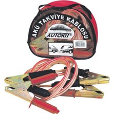 Autokit Akü Takviye Kablosu 3 Adet