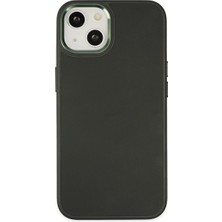 LTG Nova Iphone 14 Kılıf Asya Deri - Koyu Yeşil