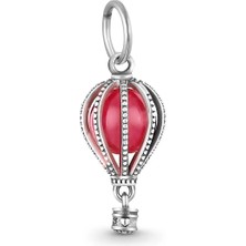 Fubena Kırmızı Sıcak Hava Balonu Sallantılı Charm