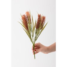 Güleç Yapay Çiçek Yapay 5 Kafalı Çiçek Demeti 35 cm 5 Dal