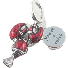 Fubena Kırmızı Istakoz Sallantılı Charm