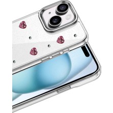 Bigelal Iphone 15 Fiyonk Desenli Kapak - Desen 3