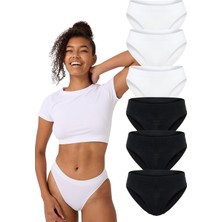 Forever More 6'lı Dikişsiz Basic Kadın Slip Külot