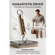 Marsilyan Professional 60 kg Eloksallı Metal El Kantarı - Hassasiyetin Zirvesi Serisi 715925