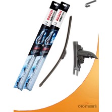 otomısırlı Kia Ev3 2024-2026 Uyumlu Bosch Aerotwin Muz Silecek Takımı Ön Cam 2\'li Set