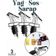 Marsilyan Transformacion Şişe Tıpa Dağıtıcı Akış Seti 3'lü Biancolilla Design 718418