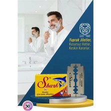 Marsilyan Shark Super Chrome 50’li Premium Paket - Profesyonel Jilet 719623