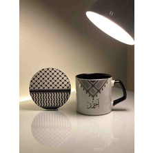 Zenliva Home Filistin Kefiye Desen Kupa