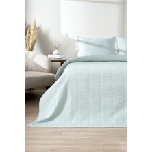 Koza Home Clara Mint Çift Kişilik Pike Takımı 2518