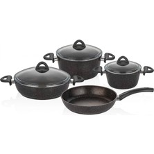 Nishev.com Evini Sev Neva Bitter Mercek 7 Parça Granit Set