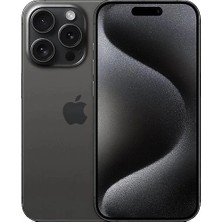 Apple Yenilenmiş IPHONE 15 Pro 256GB – Siyah Titanyum (12 Ay Garantili) – C Grade