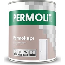 Permolit Beyaz Panel Kapı Boyası 2,5 Lt Yüksek Örtücülüğe Sahip Solvent Bazlı Ürün