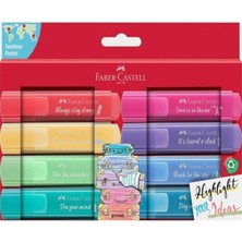 Faber-Castell Fosforlu K 46 Pastel R, 8x Kart 2021