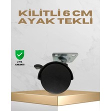Sehpa ve Masa Için 6 cm Kilitli Ayak Midastech