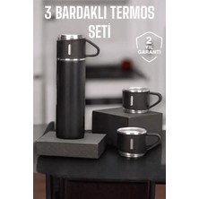 500 ml Kapasiteli Taşınabilir Basınçlı Termos Seti Günlük Kullanım Için Ideal Midastech