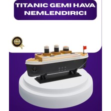 Titanik Gemi Tasarımlı LED Işıklı Hava Nemlendirici Buhar Efektli Oda Difüzörü Midastech