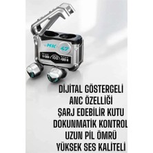 Oyuncu Kulaklığı Bluetooth Bağlantılı Anc Özelliği 5.0 Bluetooth Midastech