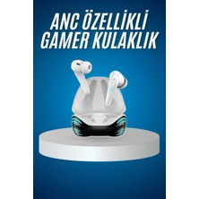 Oyuncu Kulaklığı Mikrofonlu Gürültü Engelleme Gecikme Önleyici Bluetooth Kulaklık Midastech