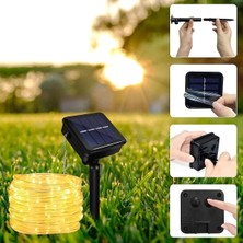10 Metre Güneş Enerjili Hortum LED Işık Midastech