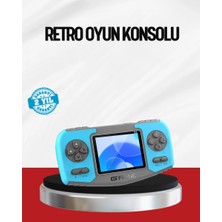 El Tipi Retro Oyun Konsolu Çocuklara Özel Portatif Oyun Makinesi Midastech