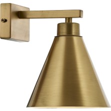 Avonni AP-62176-01 Eskitme Kaplama Aplik E27 Metal H: 20 cm, WxD: 15x20 cm