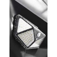 Güneş Enerjili Bahçe Aydınlatma Lambası Solar 100 LED Lamba Midastech