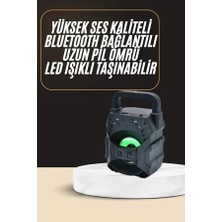 Bluetooth Hoparlör Android ve Ios Uyumlu Ses Bombası USB Girişli Taşınabilir Midastech