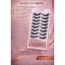 Steelva Collection Ipek Uzun & Yoğun Takma Kirpik Wispy Tarz • 5d Curly
