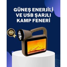 Solar Alev Lambası – Kamp, Bahçe ve Dış Mekan Için Midastech