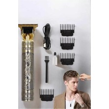 Profesyonel Şarjlı Saç ve Sakal Şekillendirici Çizik Tıraş Makinesi Midastech