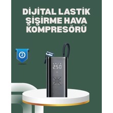Bisiklet, Motosiklet ve Araçlar Için Çok Amaçlı Hava Pompası Midastech