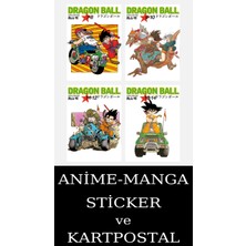 Gerekli Şeyler Yayıncılık Dragon Ball 7&8-9&10-11&12-13&14 Manga Seti (4 Kitap) / Anime-Manga Sticker ve Kartpostal Hediyeli