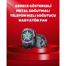 Mobil Cihaz Soğutma Radyatörü – Metal+Abs, Type-C Kablolu Midastech