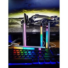 Rgb Sese Duyarlı Taşınabilir Ekolayzer LED Çubuk Midastech