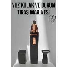 Tıraş Makinesi Kulak Burun ve Yüz Temizleyici Şarjlı Mini Midastech