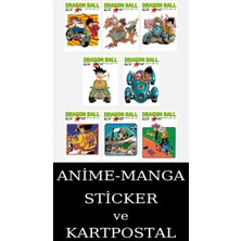 Gerekli Şeyler Yayıncılık Dragon Ball 7&8-9&10-11&12-13&14-15&16-17&18-19&20-21&22 Manga Seti (8 Kitap) / Anime-Manga Sticker ve Kartpostal Hediyeli