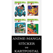 Gerekli Şeyler Yayıncılık Dragon Ball 15&16-17&18-19&20-21&22 Manga Seti (4 Kitap) / Anime-Manga Sticker ve Kartpostal Hediyeli