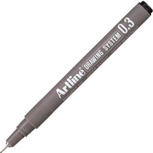 Artline 0.3 mm Siyah Çizim Kalemi Drawıng System 233