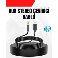 1 Metre Lightning To Aux Çevirici Kablo Stereo Ses Yüksek Kalite Midastech