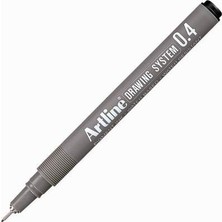 Artline 0.4 mm Siyah Çizim Kalemi Drawıng System 234