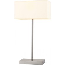 AVONNI HML-9072-M1-N Nikel Kaplama Masa Lambası E27 Metal 28x20cm