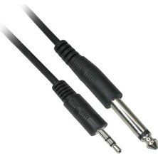 Mykablo 3.5 mm Stereo to 6.3 Mono Kablo 1.5 Metre