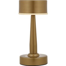 Avonni ML-64005-EB Eskitme Boya Masa Lambası LED Metal Pleksi H: 25 cm, Ø: 11 cm