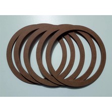 Ahi Hayal Atölyesi 20 cm Çapında Vidasız Ham Mdf Kasnak Seti 5 Adet El İşi Uygun Malzeme