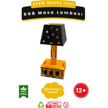 Lapin Eğitim Hizmetleri Rgb Masa Lambası Stem Seti – Kendi Rgb Lambanı Tasarla! – Montessori Eğitim – Maker Set